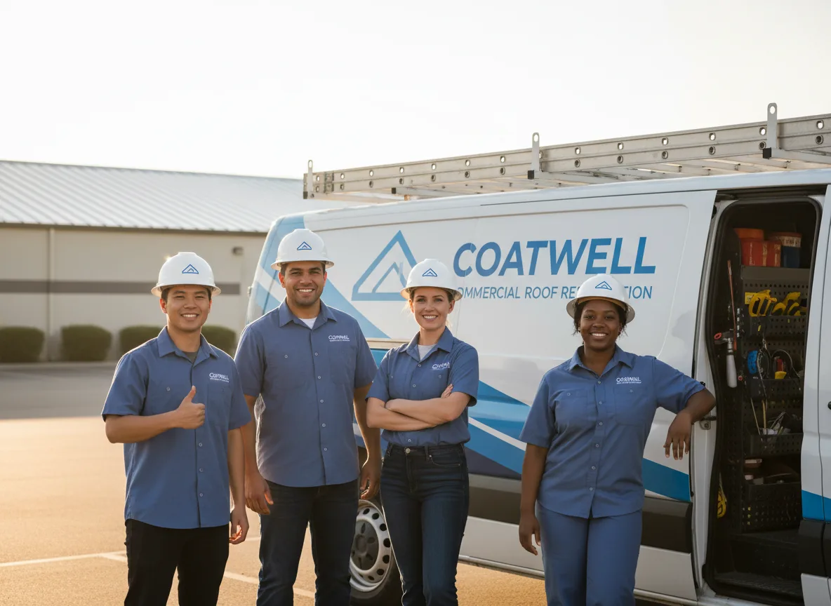 Commercial roof coating company in Bourg, LA